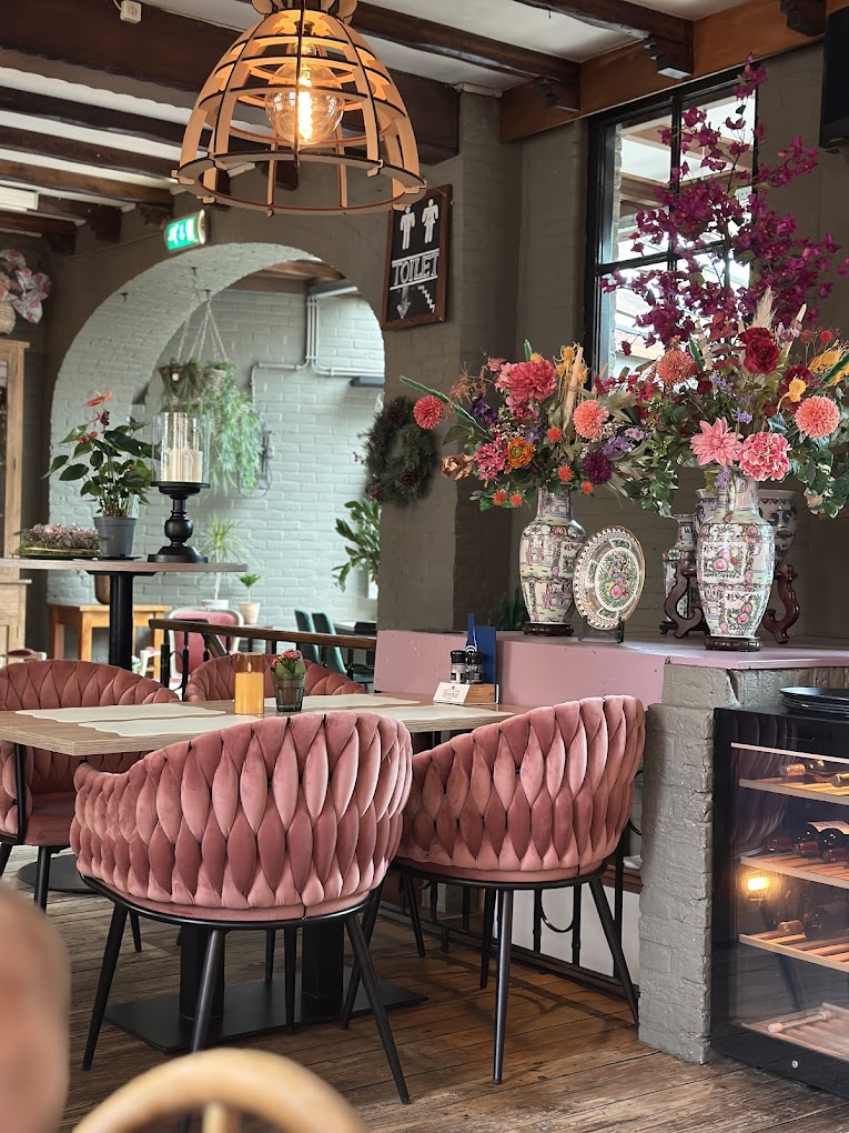 Het interieur van Le Jardin